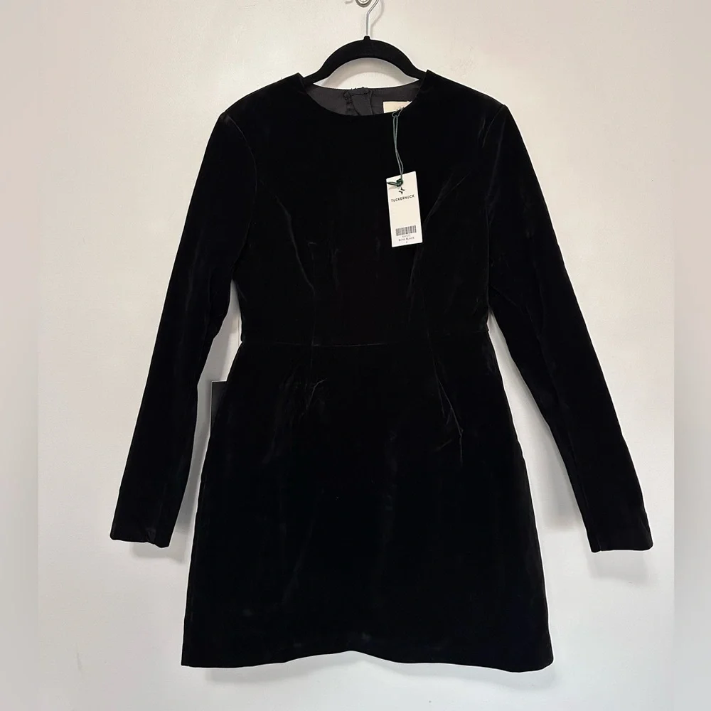 Tuckernuck Elegant Black Long Sleeve Dress - Picture 9 of 13